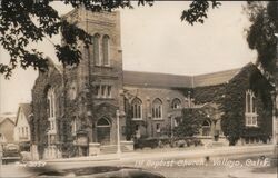 1st Baptist Church, Vallejo, CA California Postcard Postcard Postcard