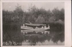 Boating on the Sacramento River Rio Vista, CA Postcard Postcard Postcard