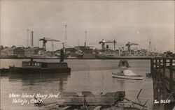 Mare Island Navy Yard, Vallejo, Calif., Zan 2058 California Postcard Postcard Postcard