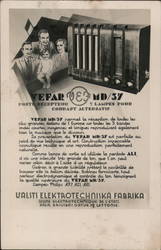 Vefar MD/37 Radio Postcard