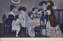 The Tearoom at Wanamaker's Philadelphia, PA Postcard Postcard Postcard