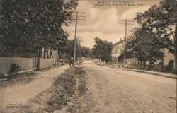 Main Street South Fairview, PA Postcard Postcard Postcard