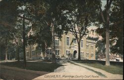 Merrimac County Court House Postcard