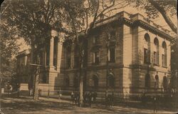 Court House, Lowell MA Postcard