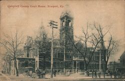 Campbell County Court House Postcard