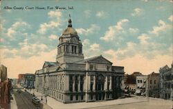 Allen County Court House Fort Wayne, IN Postcard Postcard Postcard