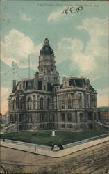 Vigo County Courthouse Terre Haute, IN Postcard Postcard Postcard