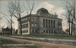 Lee County Court House Postcard