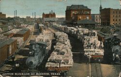 Cotton Blockade Postcard