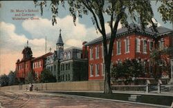 St. Mary's SChool and Convent Postcard