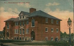 R. L. Wood School Postcard