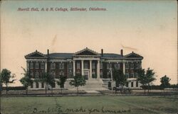 Morril Hall A&M College Postcard