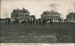 Field Maneuvers Fort Benjamin Harrison, IN Postcard Postcard Postcard