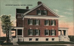 Liutenant's Quarters Fort Benjamin Harrison, IN Postcard Postcard Postcard