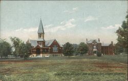 Palmer Cottage and Chapel, State Industrial Home For Girls Postcard