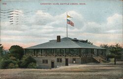 Country Club Battle Creek, MI Postcard Postcard Postcard