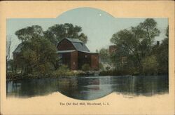 The Old Red Mill Riverhead, NY Postcard Postcard Postcard