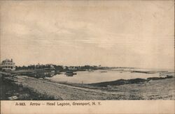 Arrowhead Lagoon Greenport, NY Postcard Postcard Postcard