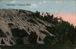 "Old Baldy" Ludington, MI Postcard Postcard Postcard