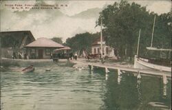 Reid's Park, Fontana Lake Geneva, WI Postcard Postcard Postcard