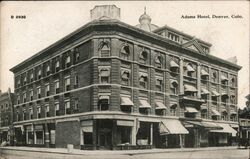 Adams Hotel Denver, CO Postcard Postcard Postcard