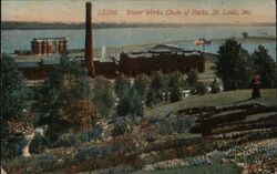 Water Works, Chain of Rocks St. Louis, MO Postcard Postcard Postcard