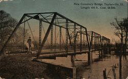 New Cemetery Bridge Postcard