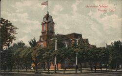 Grammar School Visalia, CA Postcard Postcard Postcard