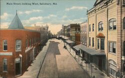 Main Street Postcard