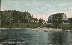 Bay View Hotel Brooksville, ME Postcard Postcard Postcard