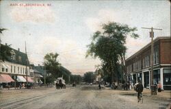 Main Street Postcard