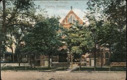 First Christian Church Postcard