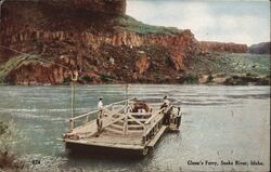 Glenn's Ferry, Snake Rive Glenns Ferry, ID Postcard Postcard Postcard