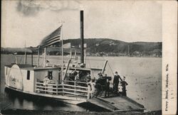 Ferry Boat Postcard