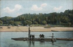 The Ferry, Livland Postcard