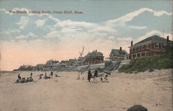 The Beach looking South Postcard