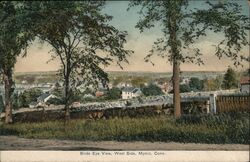 Bird's Eye View, West Side Postcard