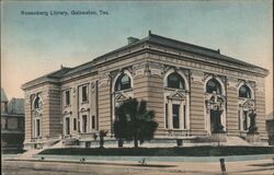 Rosenberg Library Postcard