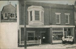 Winter Millinery Opening Postcard