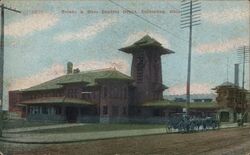 Toledo and Ohio Central Depot Postcard