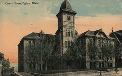 Courthouse Ogden, UT Postcard Postcard Postcard