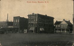 Street Scene Postcard