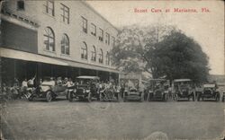 Scout Cars Postcard