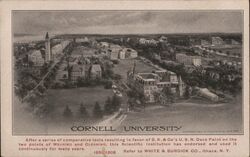 Cornell University Postcard