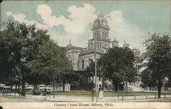 County Court House Sidney, OH Postcard Postcard Postcard