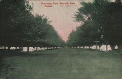 Chautauqua Park, Maryville State Normal Missouri Postcard Postcard Postcard