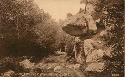 Hanging Rock in Ashland Canyon Postcard