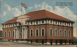 The Masonic Temple Postcard