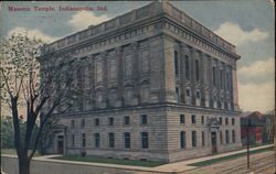 Masonic Temple Indianapolis, IN Postcard Postcard Postcard