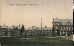 Gowanda State Hospital Postcard